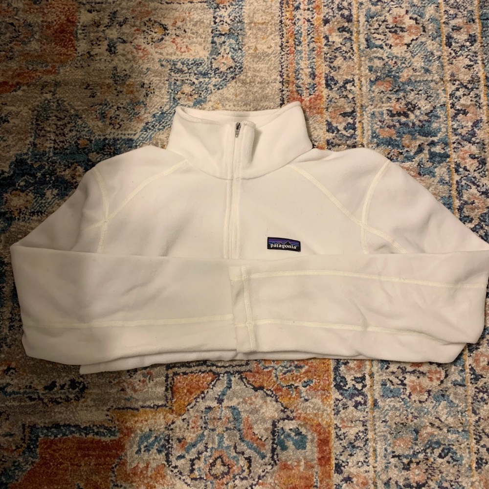 Patagonia quarter zip fleece pullover